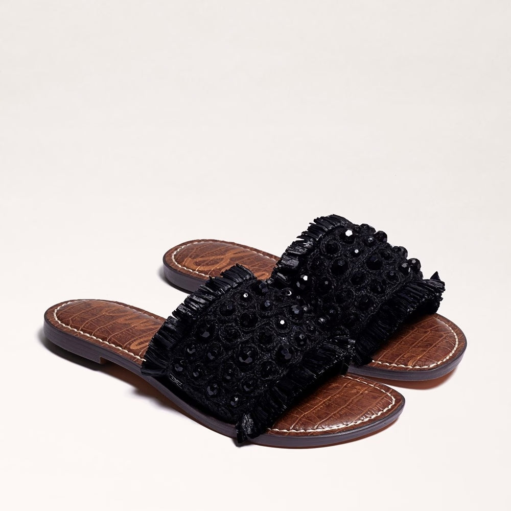 Sam Edelman Gladys, black raffia