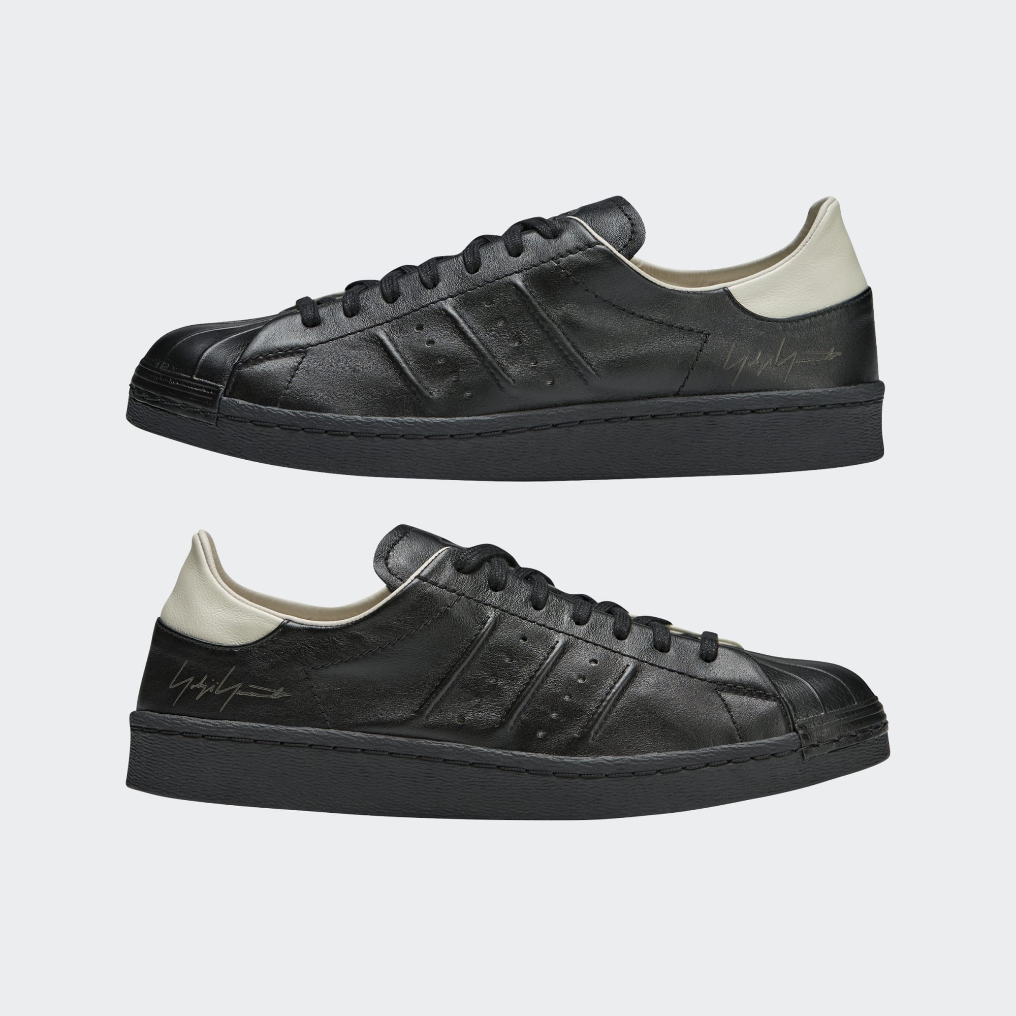 Y-3 Superstar Black/Black/Aluminium IH5770