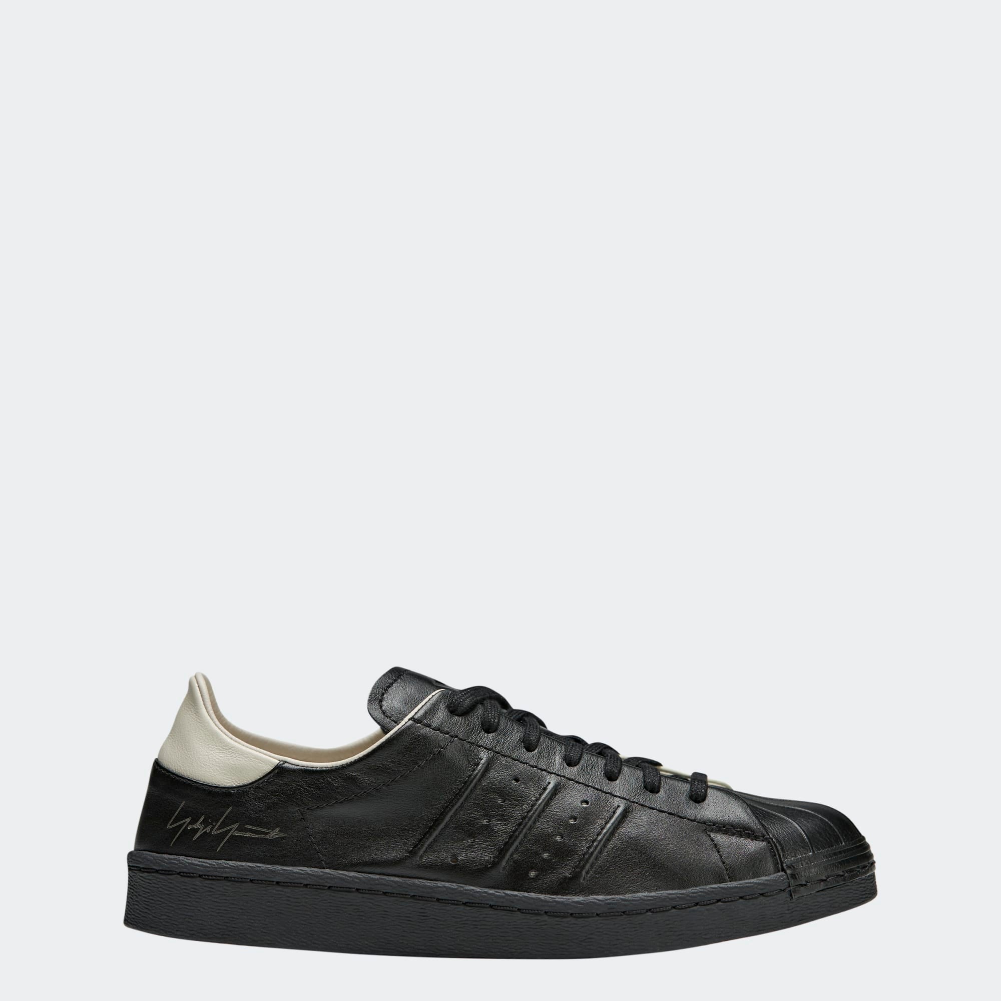Y-3 Superstar Black/Black/Aluminium IH5770
