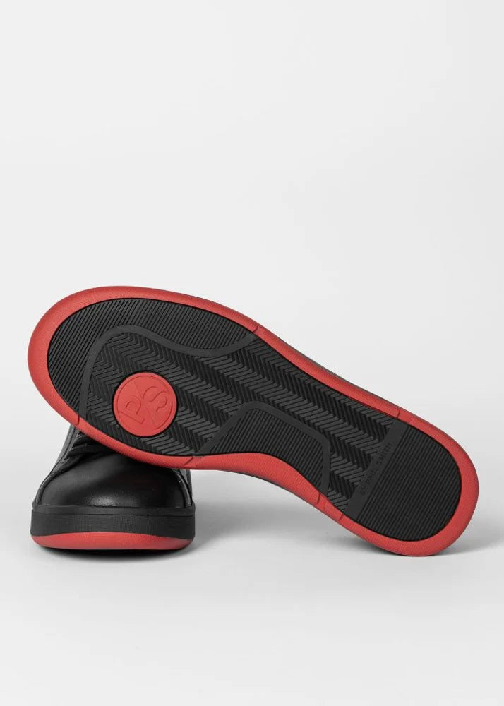Paul Smith Albany Black leather red sole