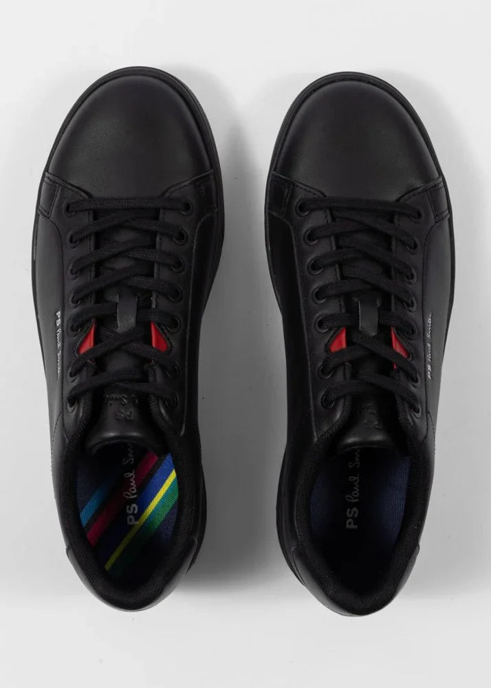 Paul Smith Albany Black leather red sole