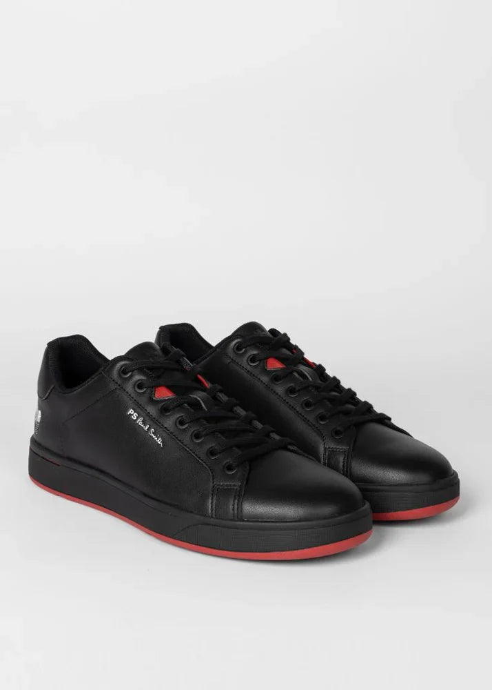 Paul Smith Albany Black leather red sole