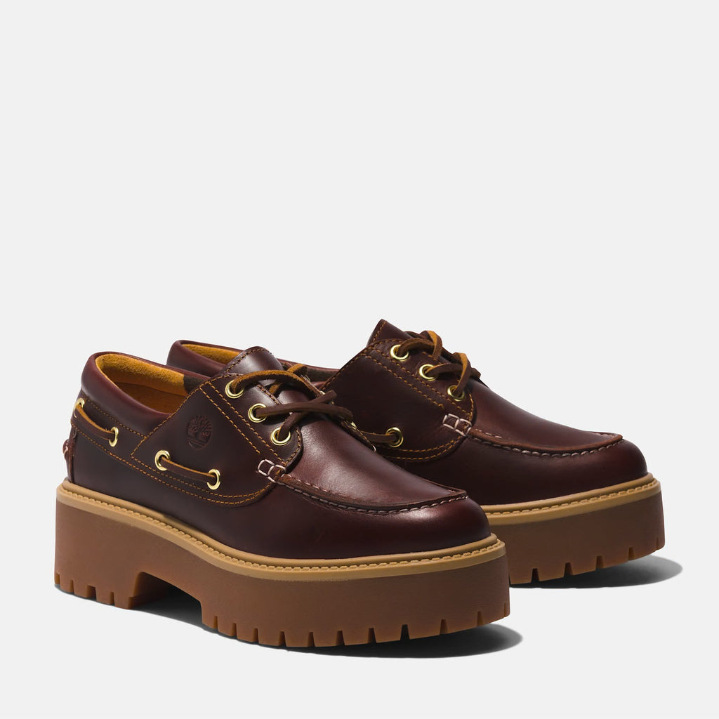Timberland Stone street boat shoe rootbeer