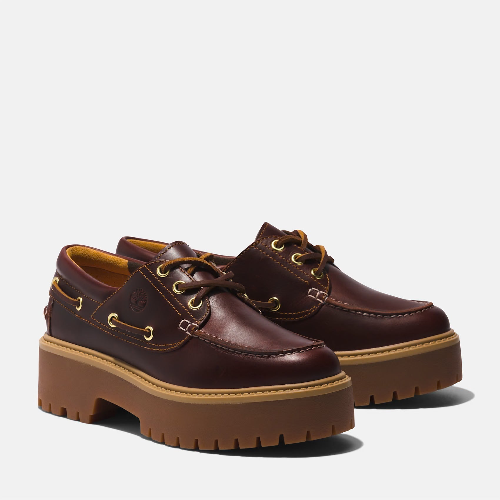 Timberland Stone street boat shoe rootbeer