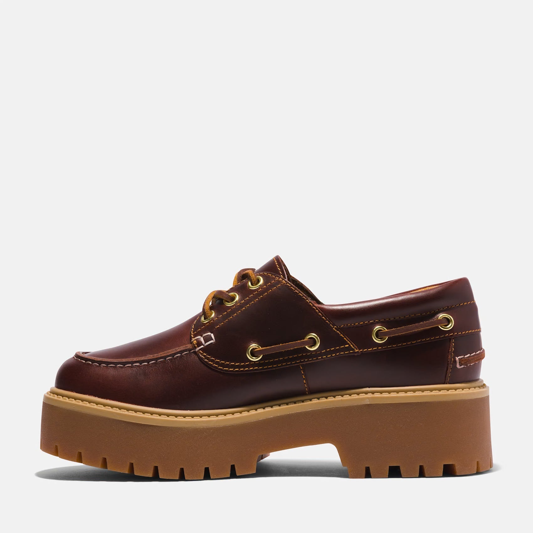 Timberland Stone street boat shoe rootbeer