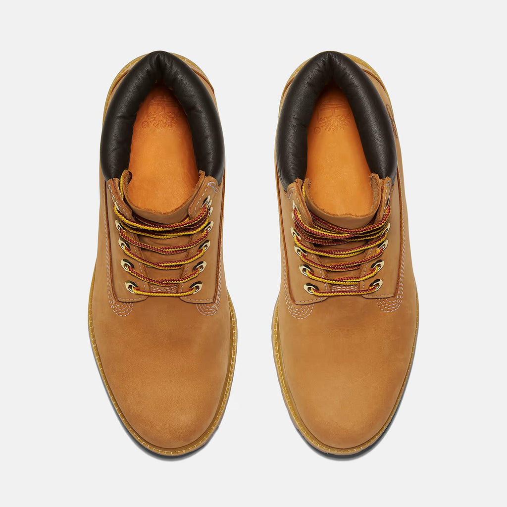 Timberland® Premium 6 inch lace up waterproof boot wheat