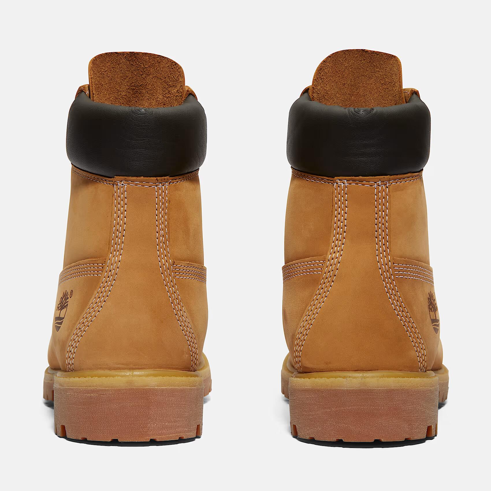 Timberland® Premium 6 inch lace up waterproof boot wheat