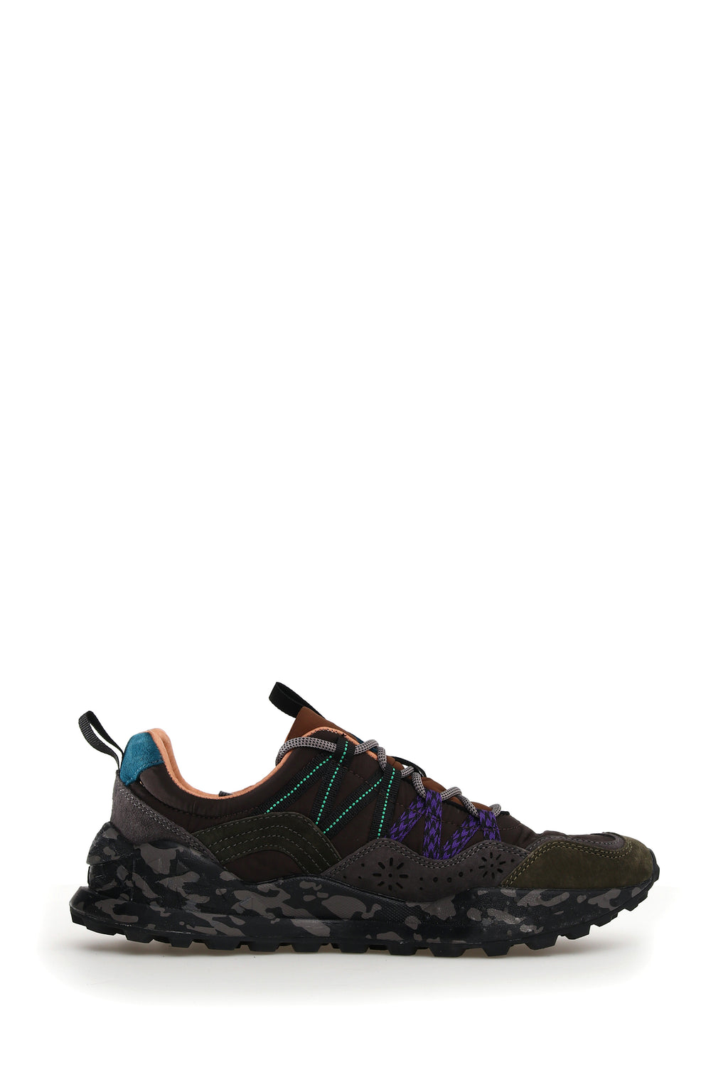 Flower Mountain Washi man anthracite-dark grey-green
