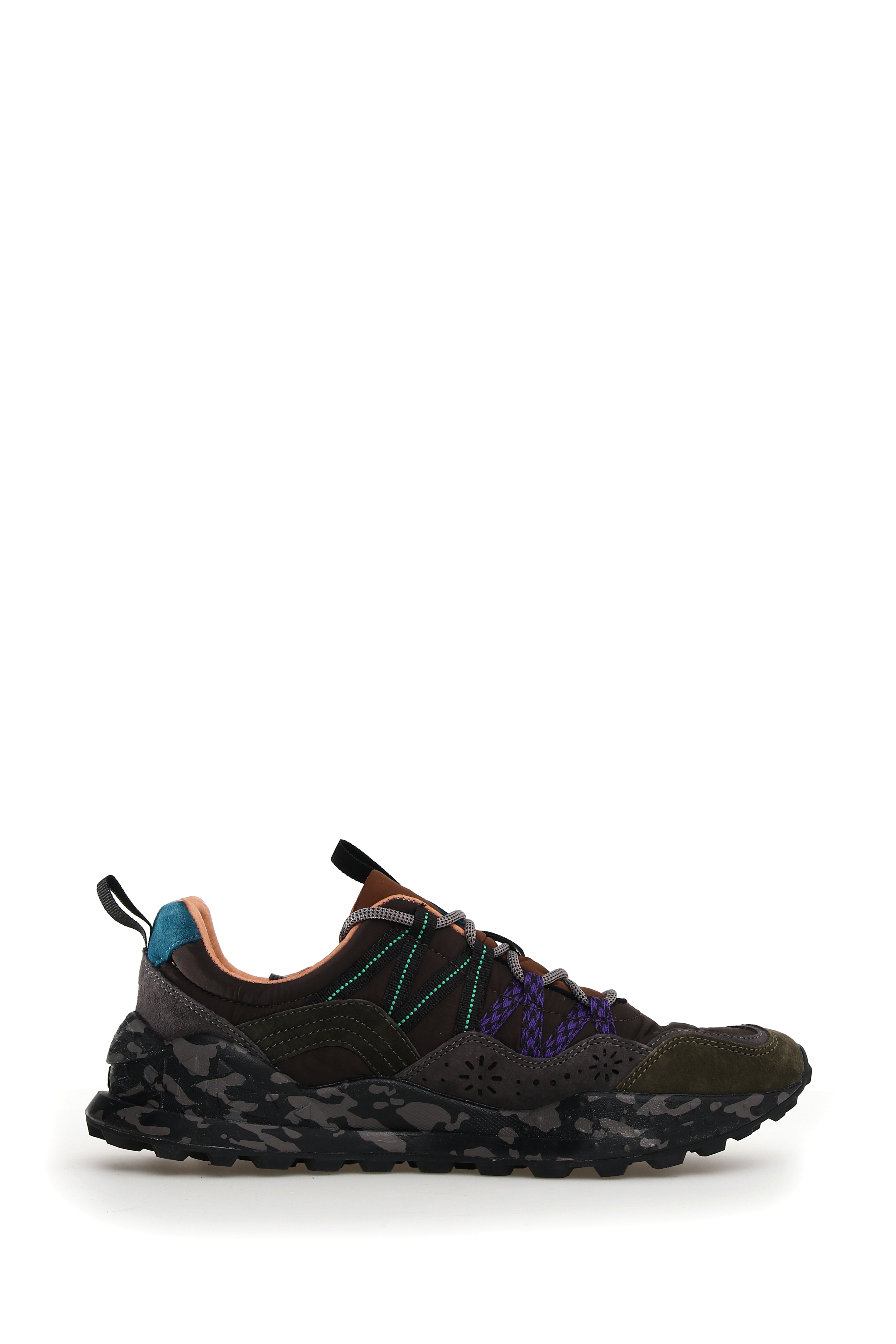 Flower Mountain Washi man anthracite-dark grey-green