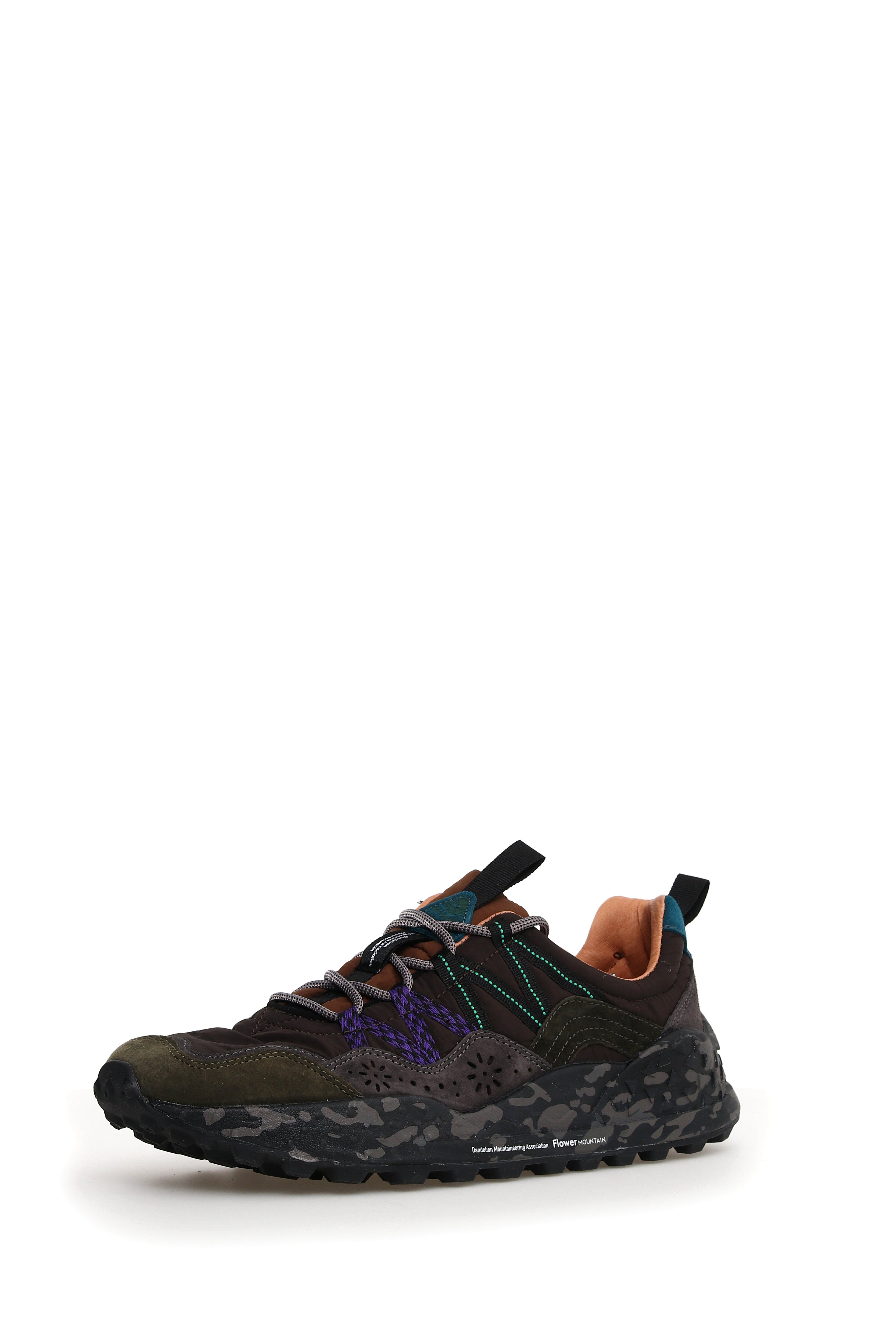 Flower Mountain Washi man anthracite-dark grey-green