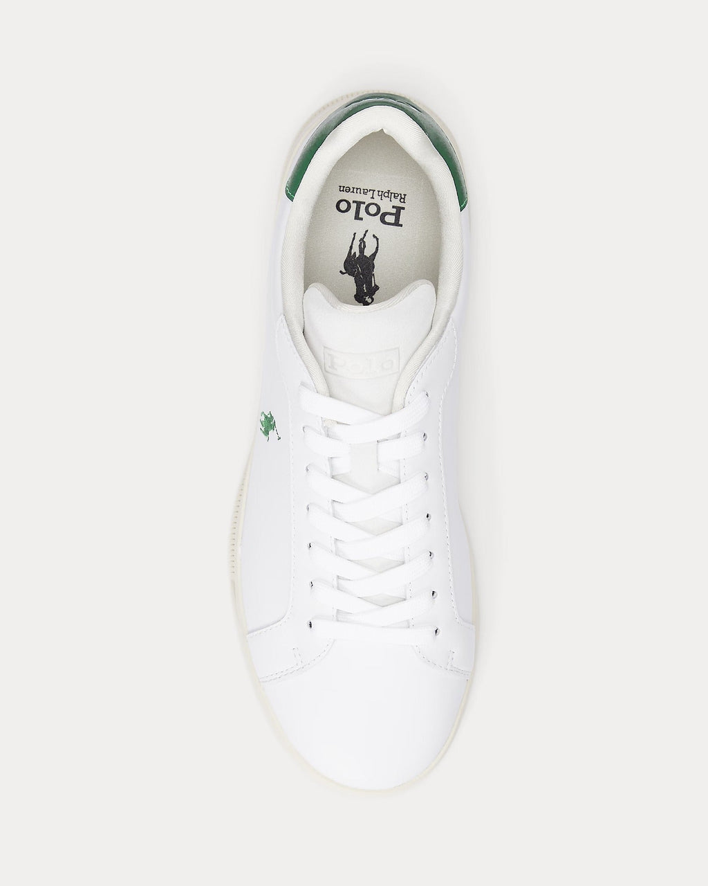 Polo Ralph Lauren Sneaker Heritage Court II in cuoio nappa