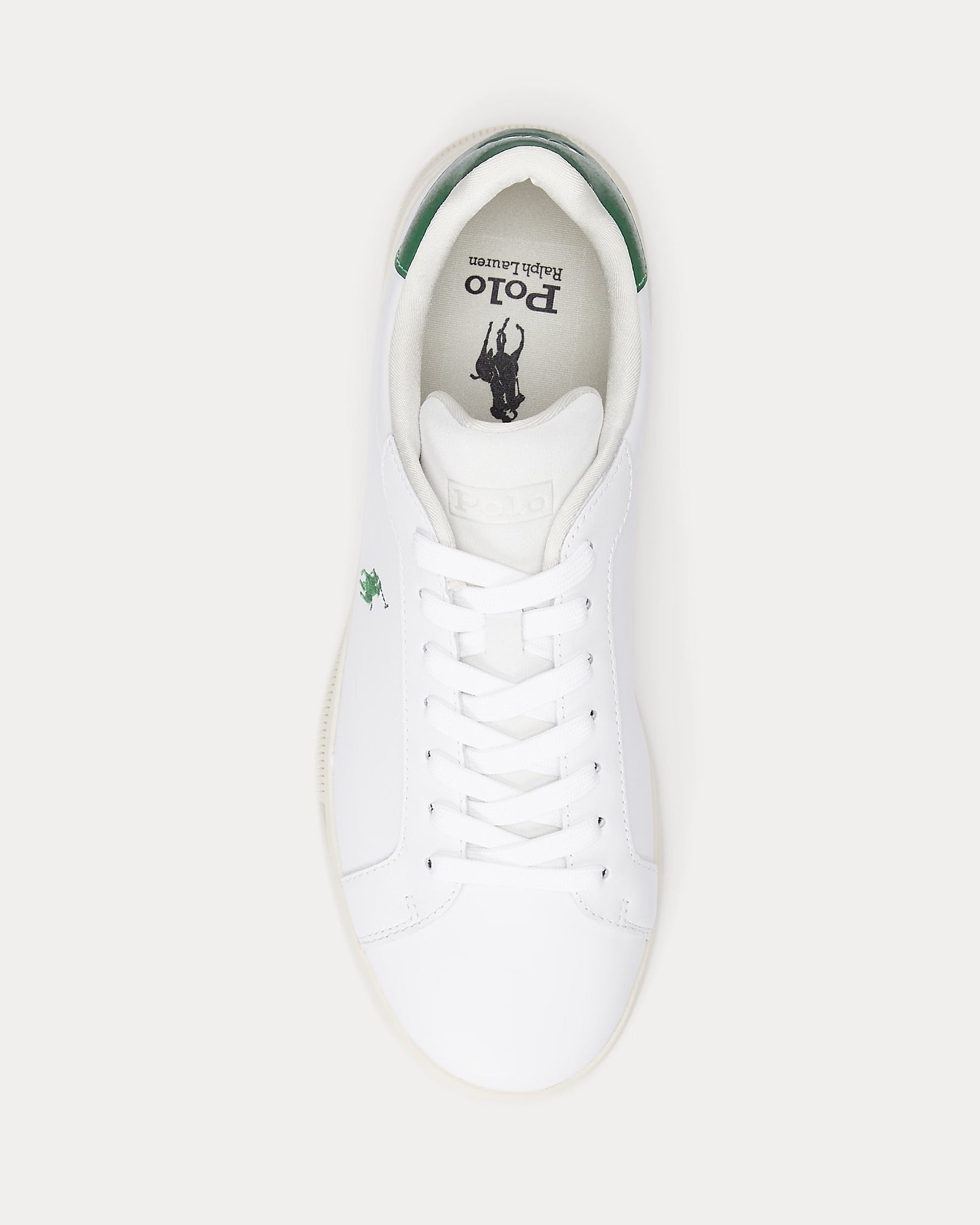 Polo Ralph Lauren Sneaker Heritage Court II in cuoio nappa