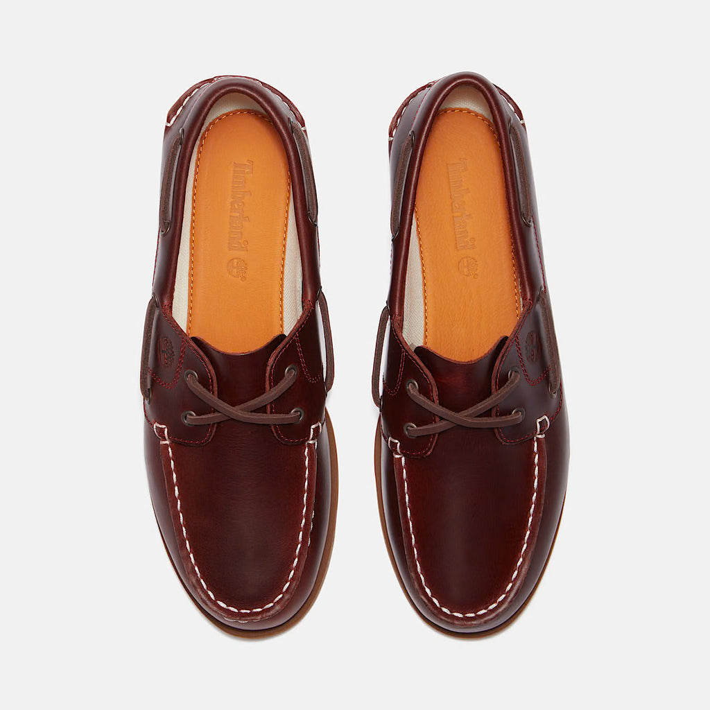 Timberland Classic boat shoe burgundy full grain