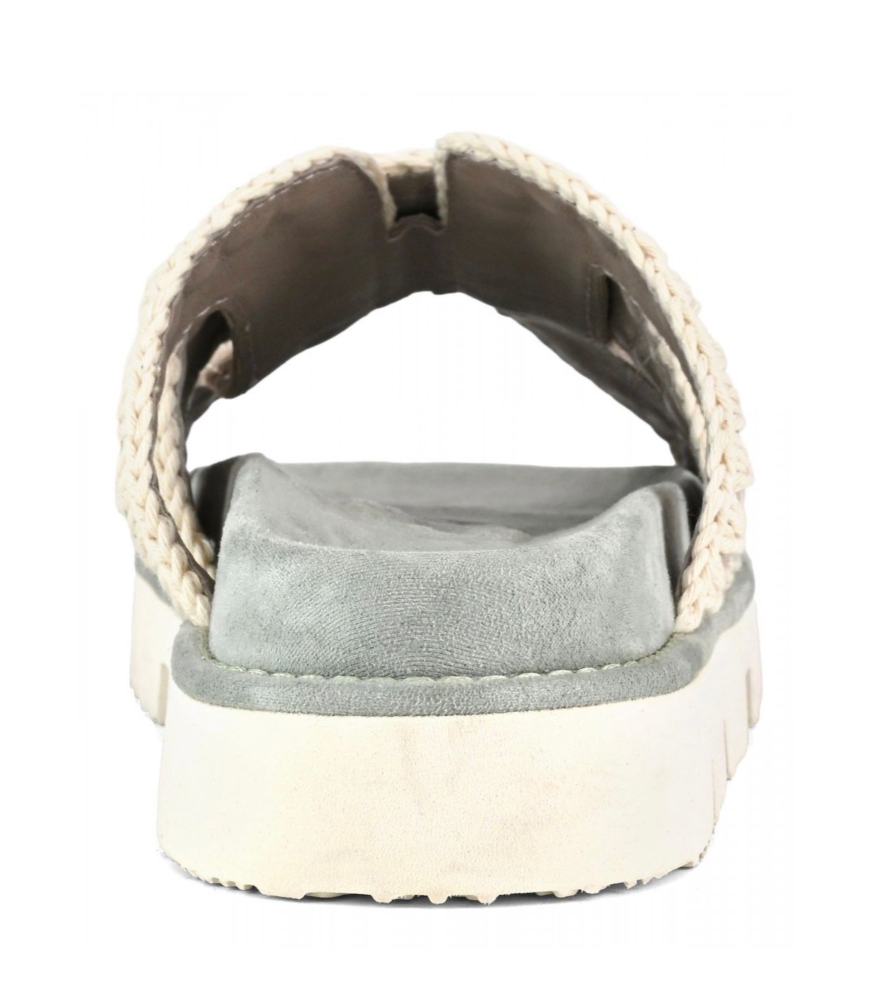 Mou Bio sandal bicolor - metal log TEA