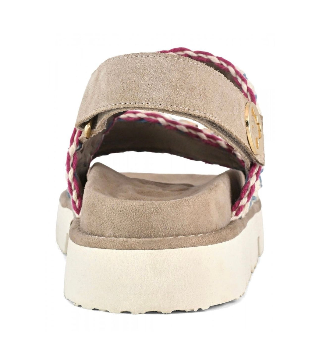 Mou Bio sandal overstitch PSAN