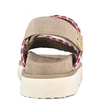 Mou Bio sandal overstitch PSAN