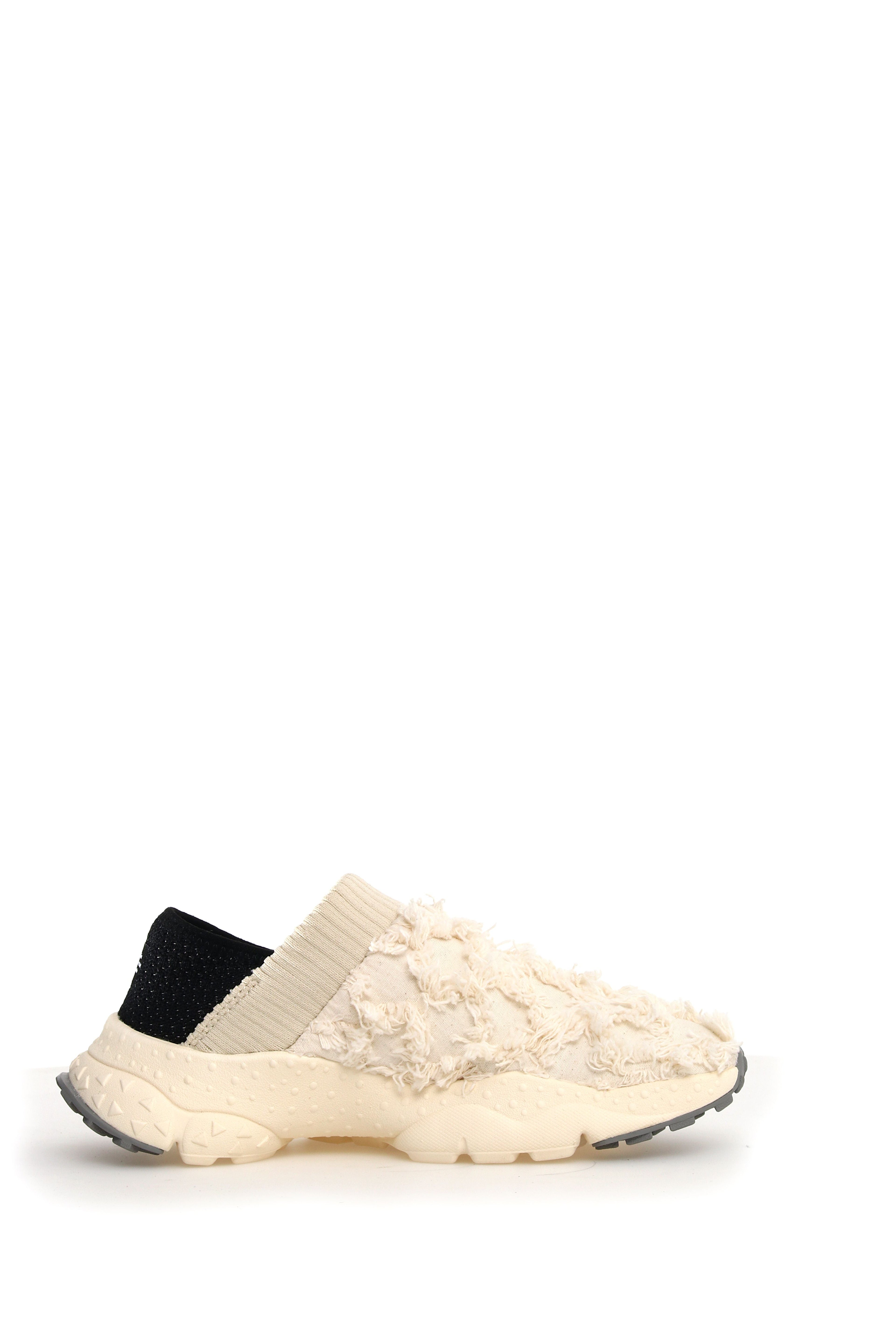 Flower Mountain Camp Uni canvas fringed white-beige