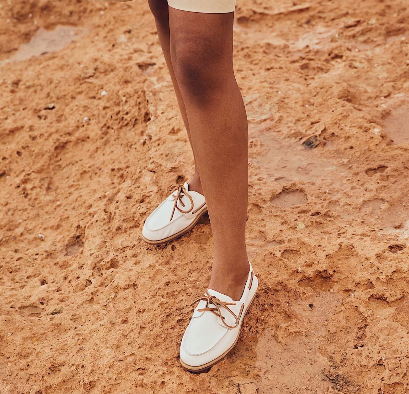 Timberland classic boat shoe natural full grain