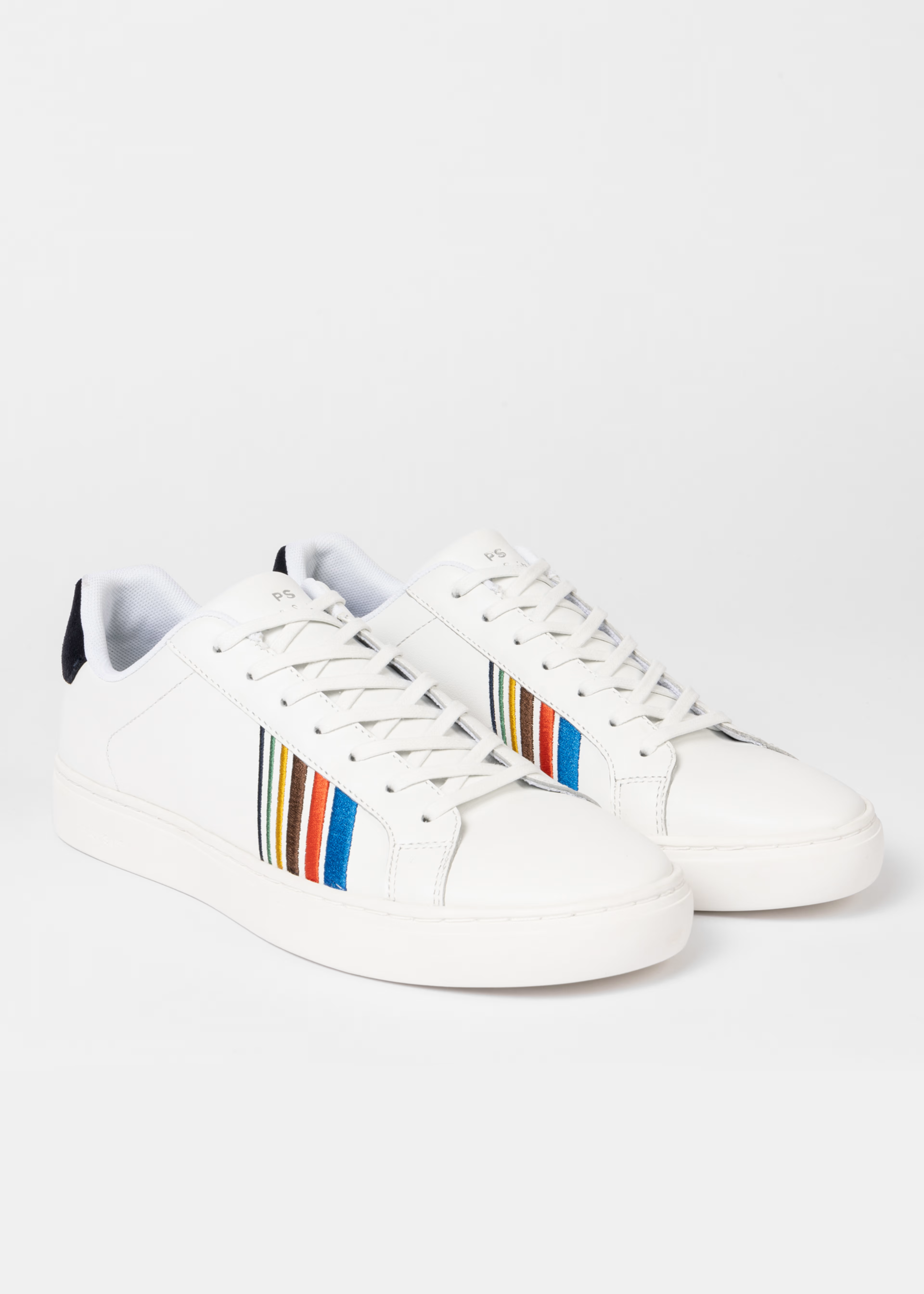 Paul Smith Rex white embroidery