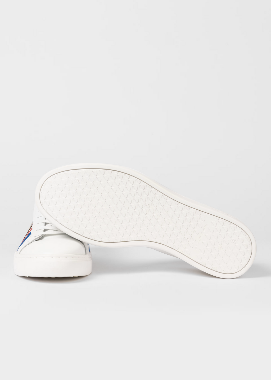 Paul Smith Rex white embroidery