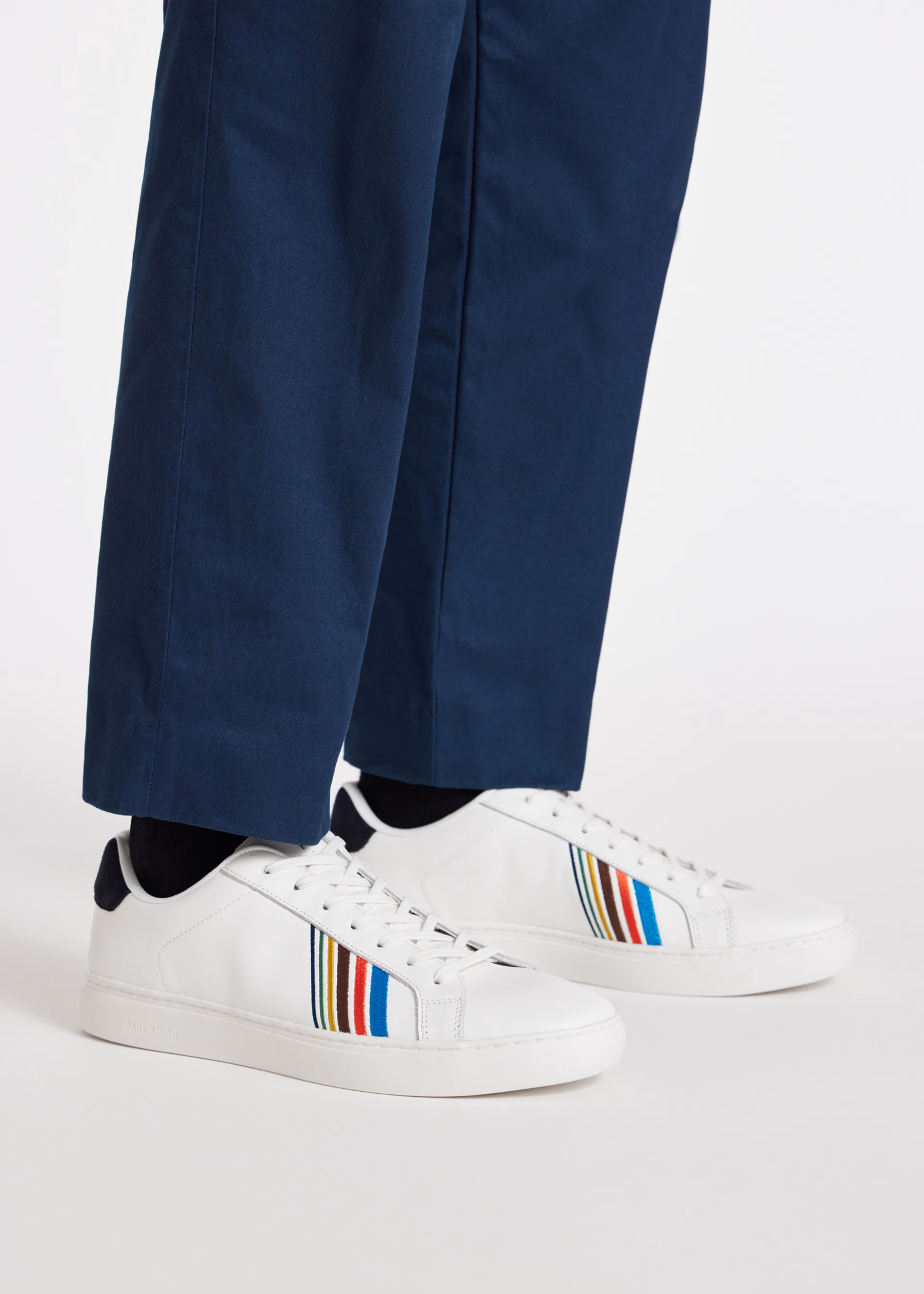 Paul Smith Rex white embroidery