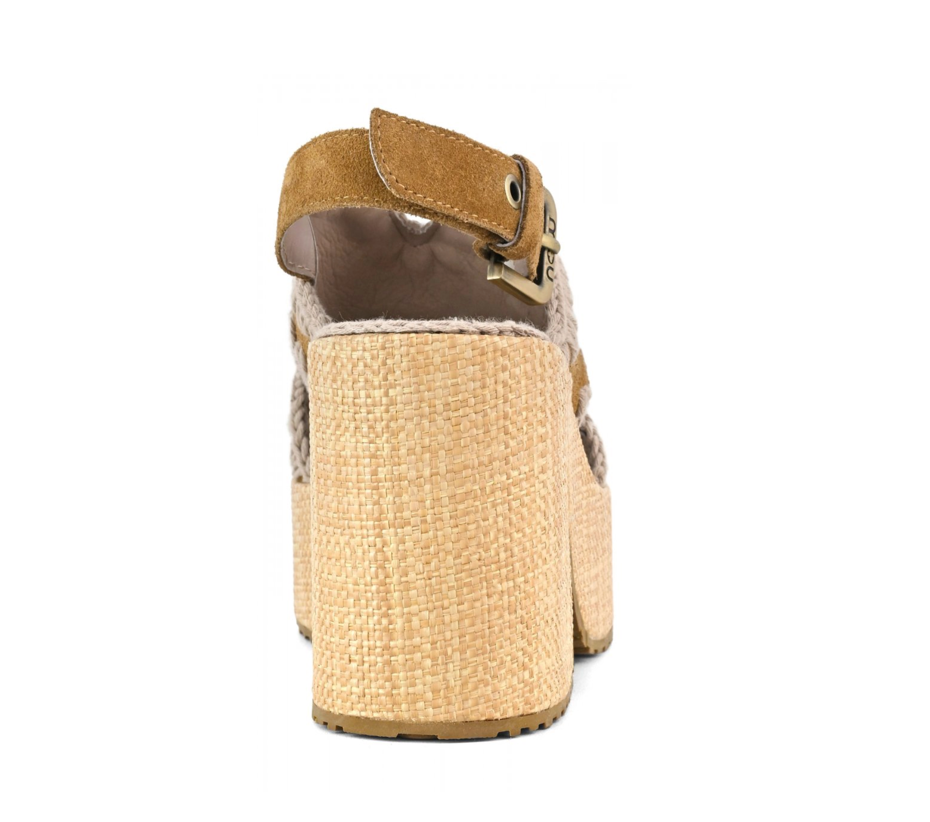 Mou Raffia Platform with backstrap