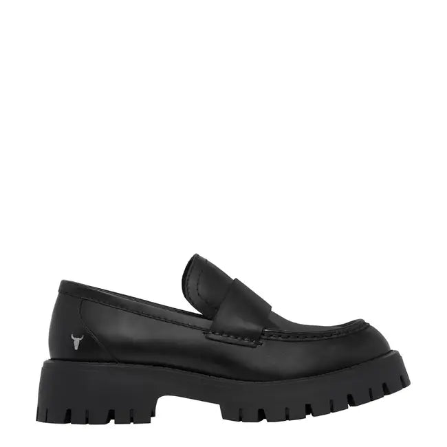 Windsor Smith Tricks Black leather