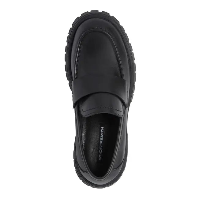 Windsor Smith Tricks Black leather