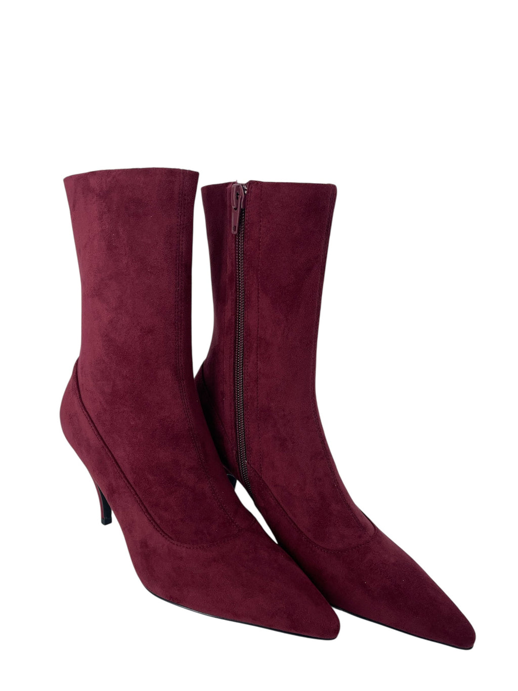 Jeffrey Campbell Looker wine suede