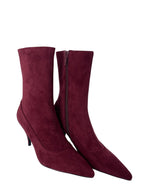 Jeffrey Campbell Looker wine suede