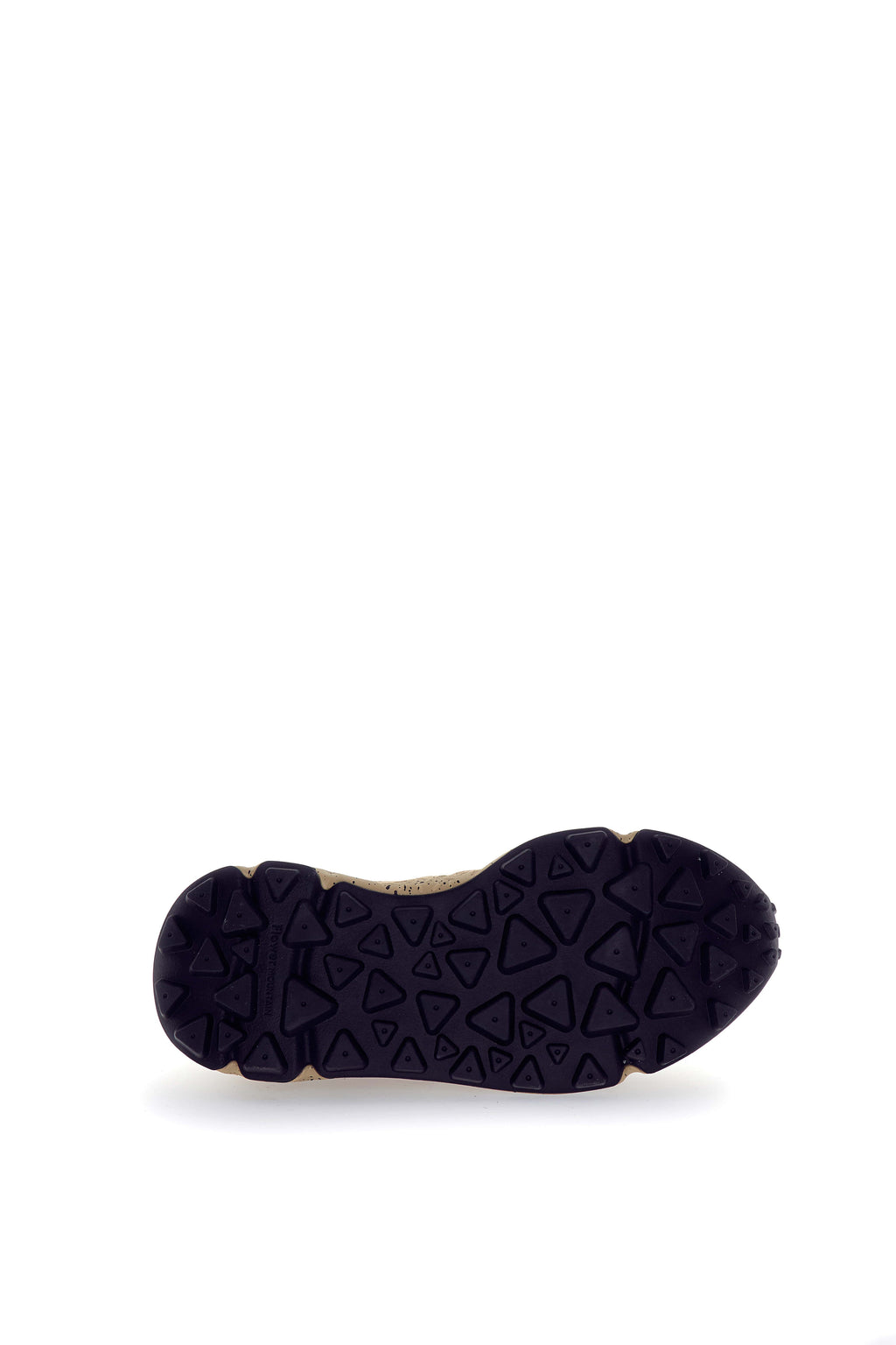 Flower Mountain Yamano 3 woman suede/woolen knitting braids cheques mud-light br