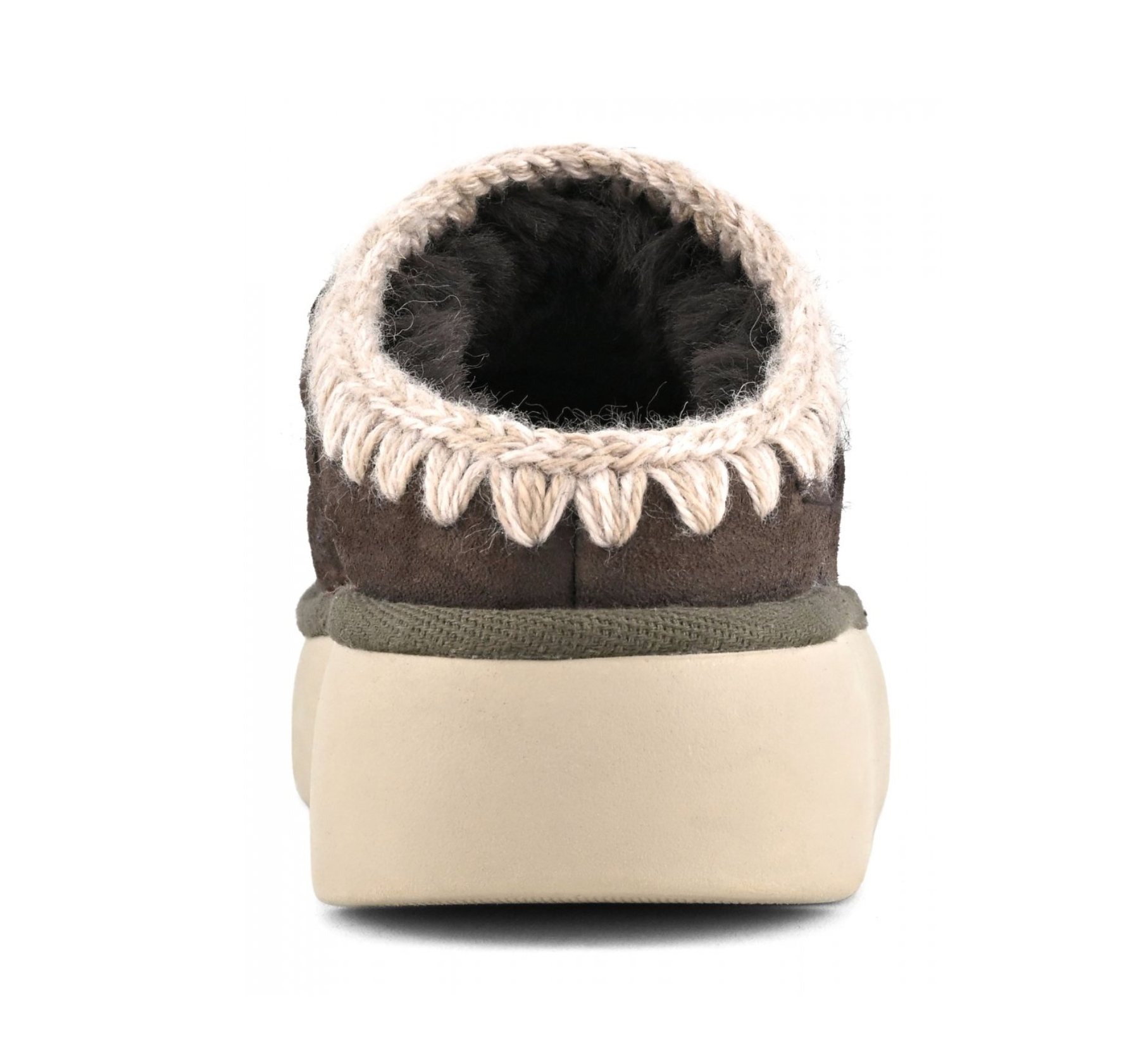 Mou Bounce Clog metal logo Mocha