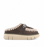 Mou Bounce Clog metal logo Mocha