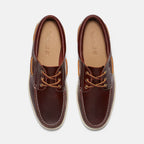 Timberland Portofino Pier boat shoe burgundy full grain