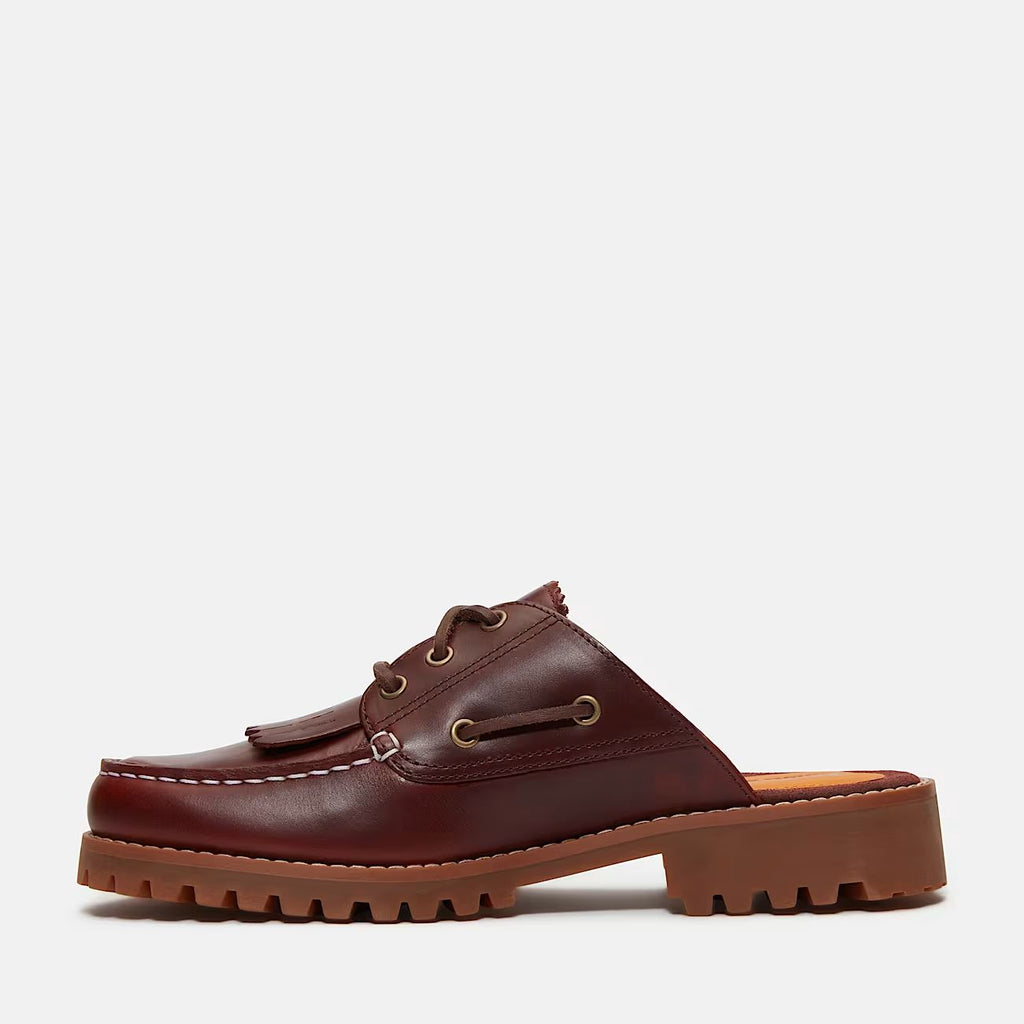 Timberland Authentic mule shoe burgundy full grain
