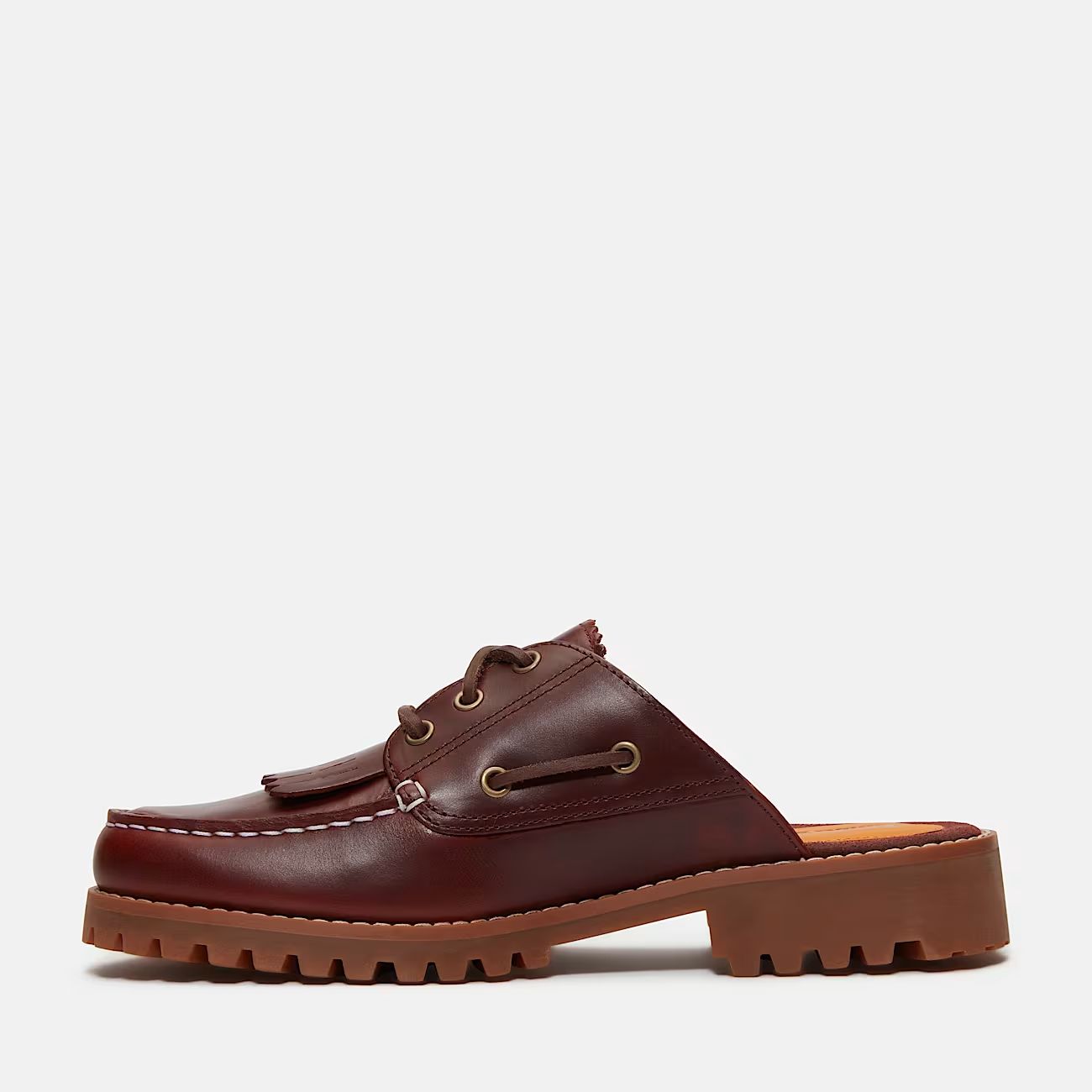 Timberland Authentic mule shoe burgundy full grain