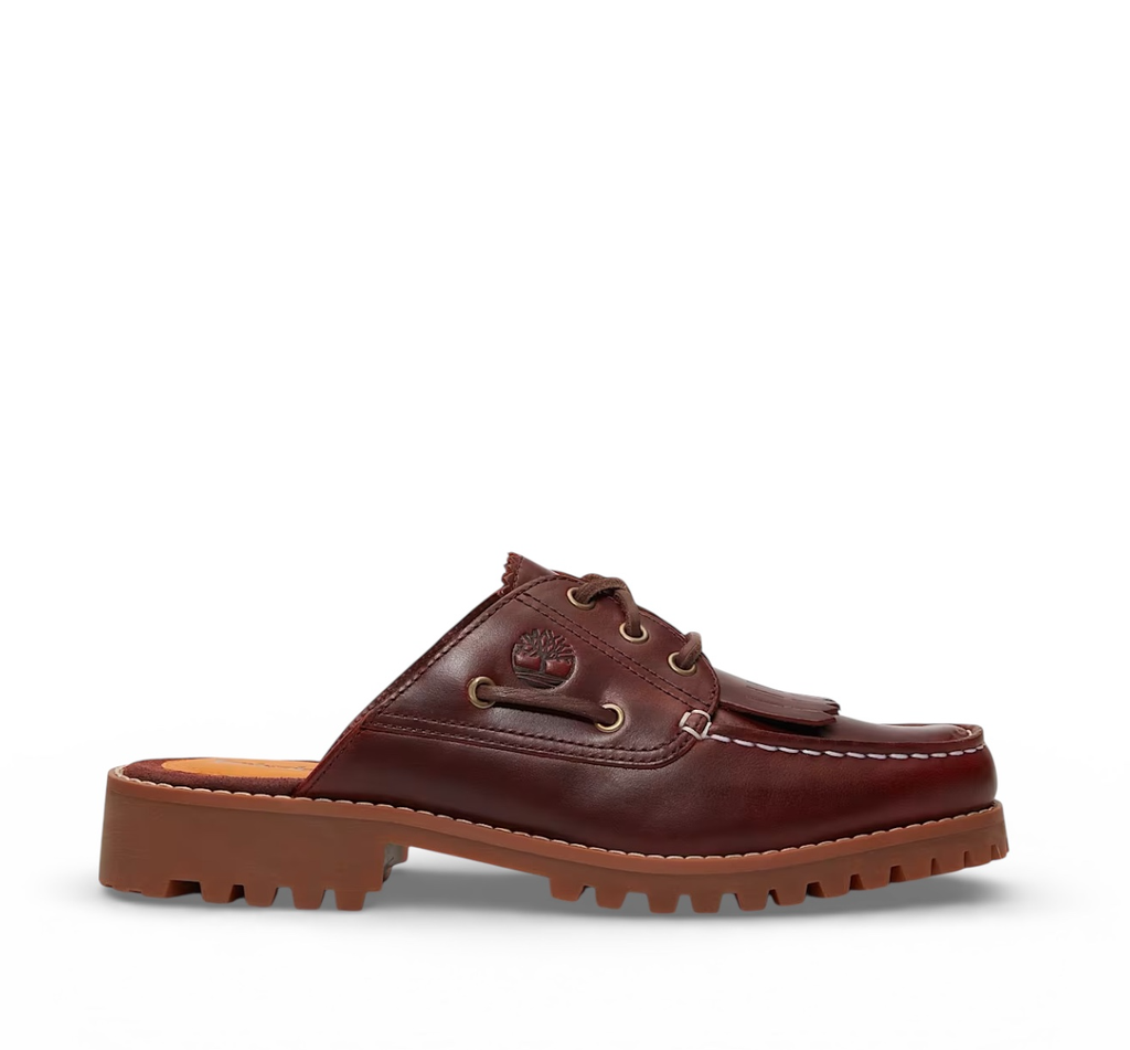 Timberland Authentic mule shoe burgundy full grain