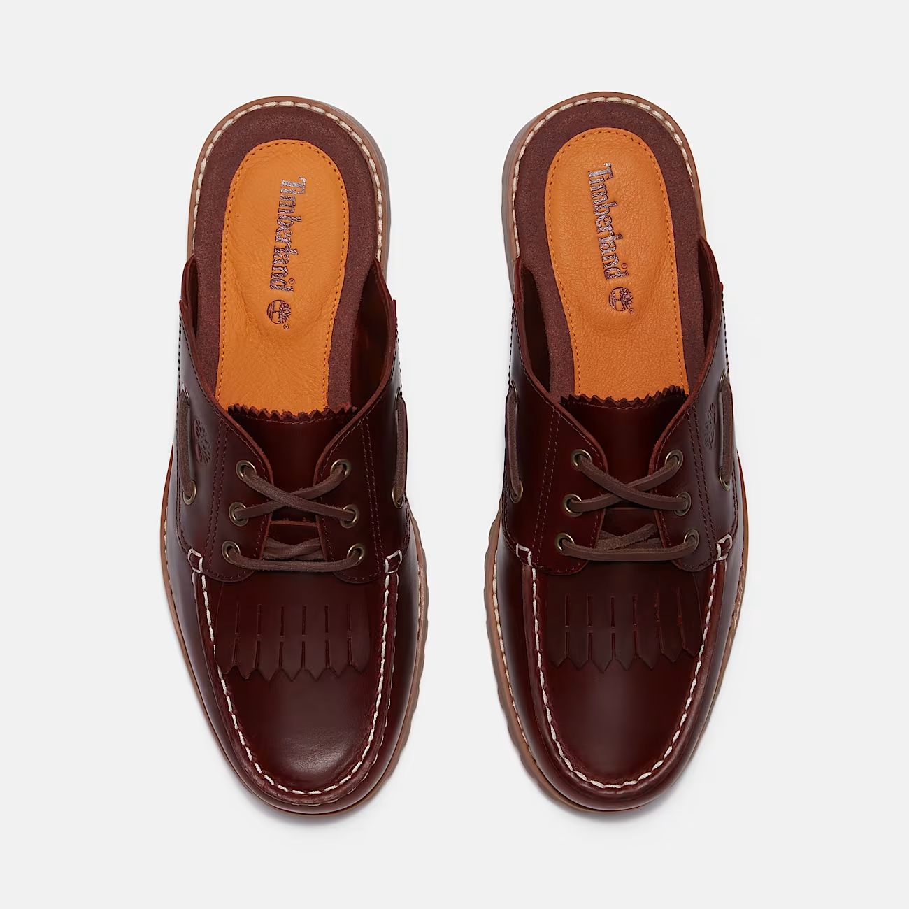 Timberland Authentic mule shoe burgundy full grain