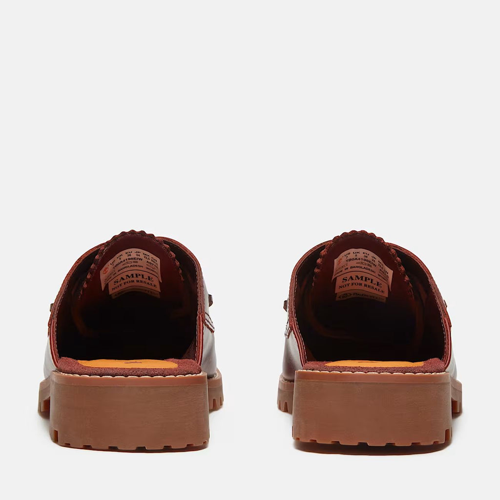 Timberland Authentic mule shoe burgundy full grain
