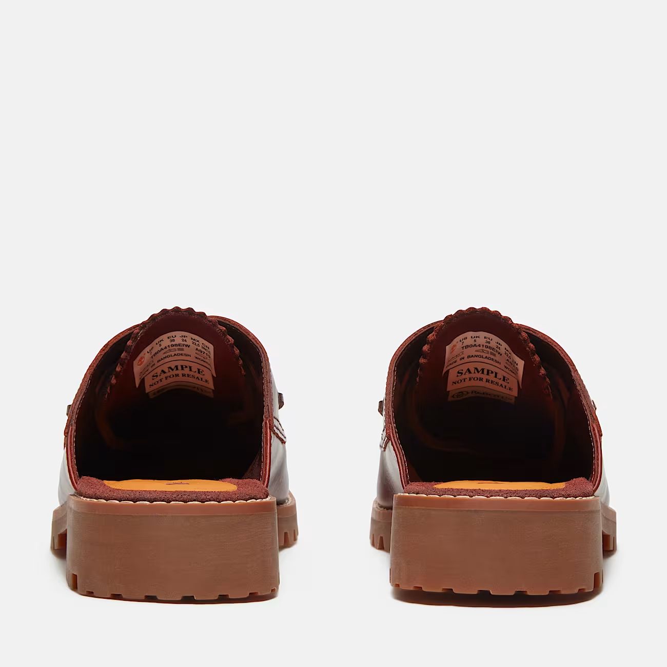 Timberland Authentic mule shoe burgundy full grain