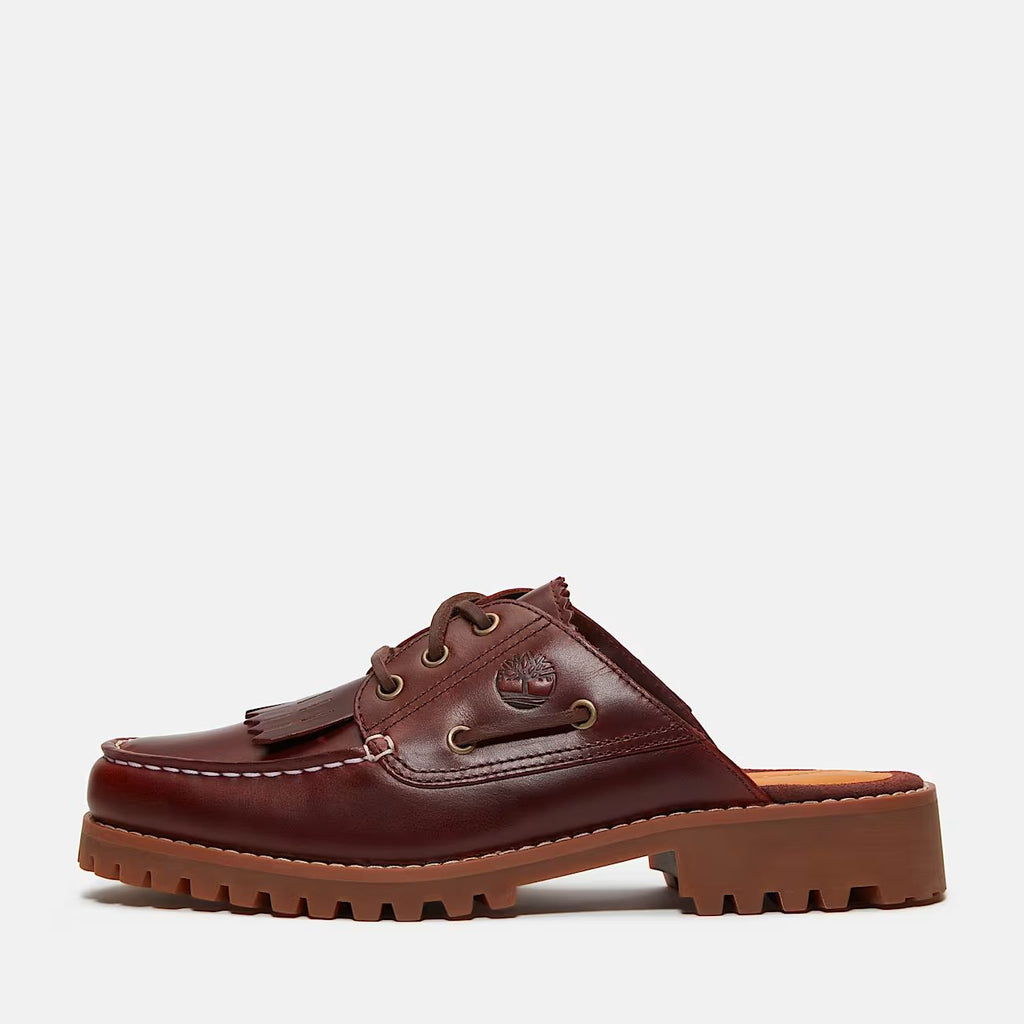 Timberland Authentic mule shoe burgundy full grain