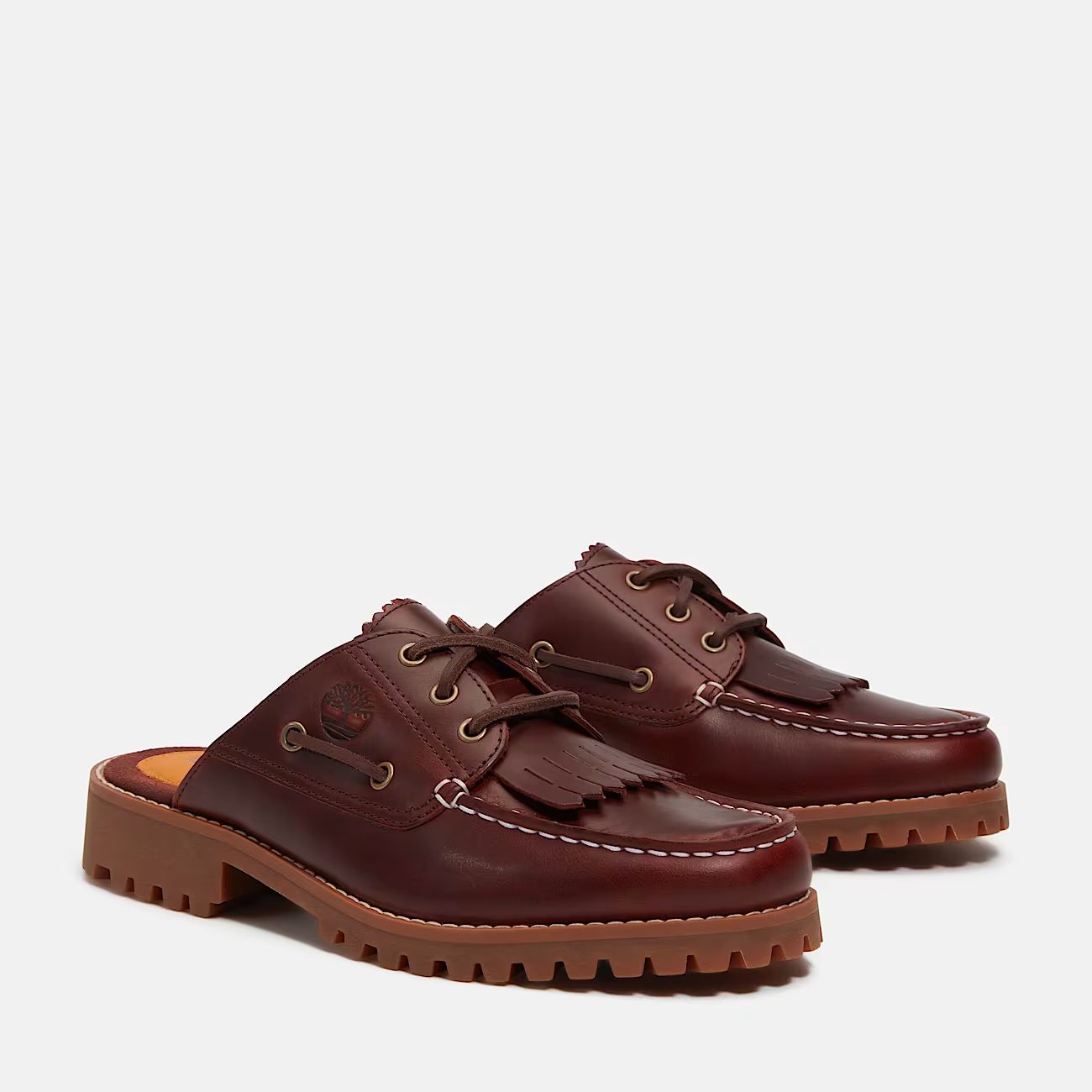 Timberland Authentic mule shoe burgundy full grain