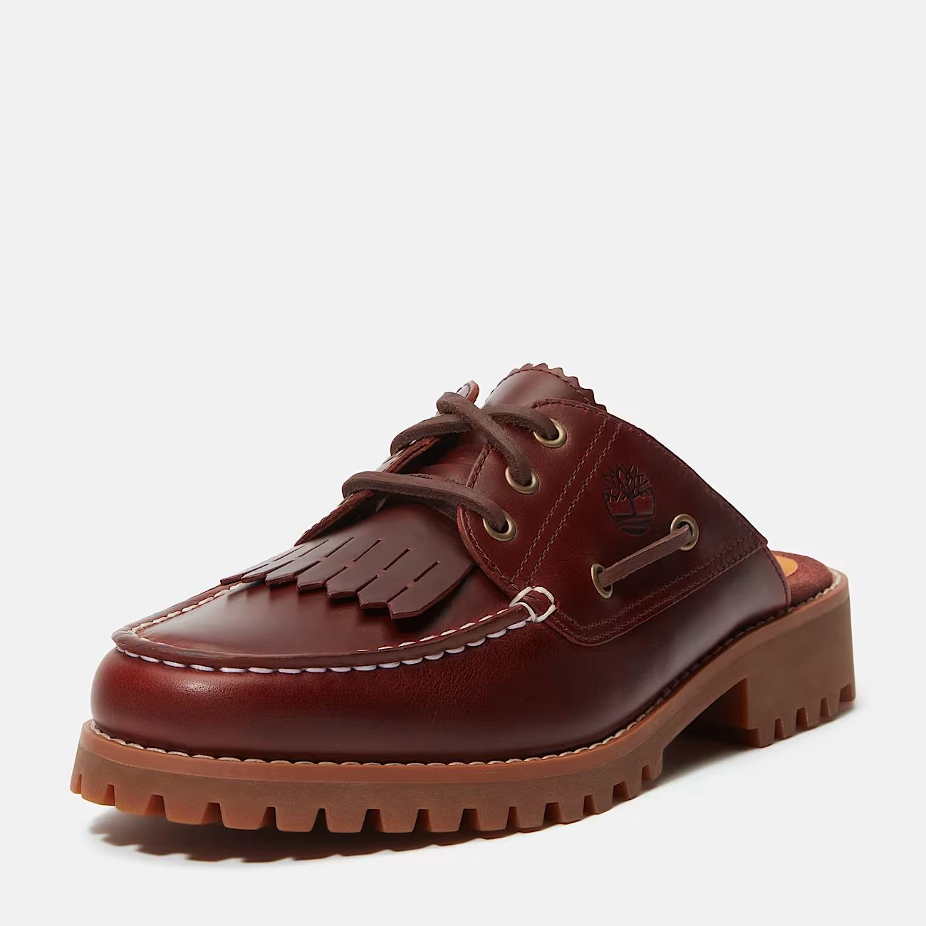 Timberland Authentic mule shoe burgundy full grain
