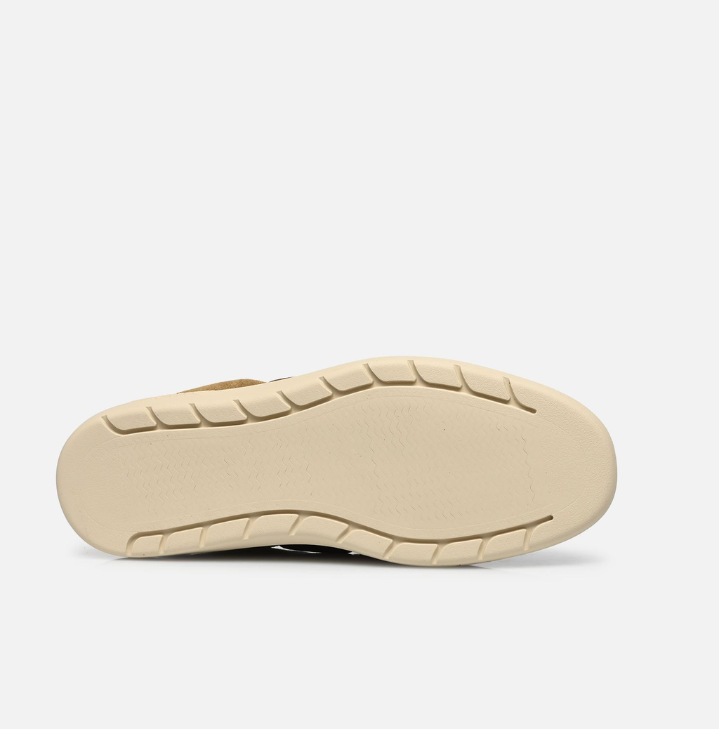 Timberland Portofino pier boat shoe medium beige suede
