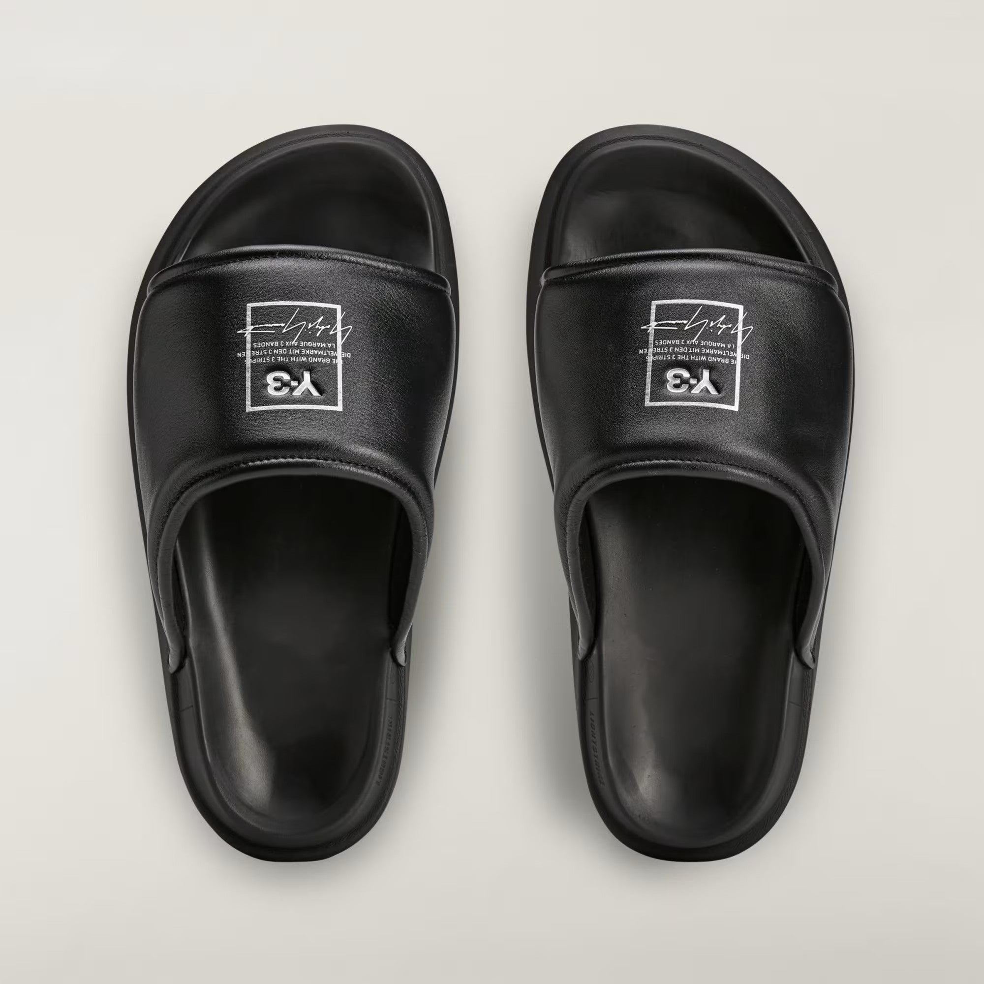 Y-3 Slide black KI4033