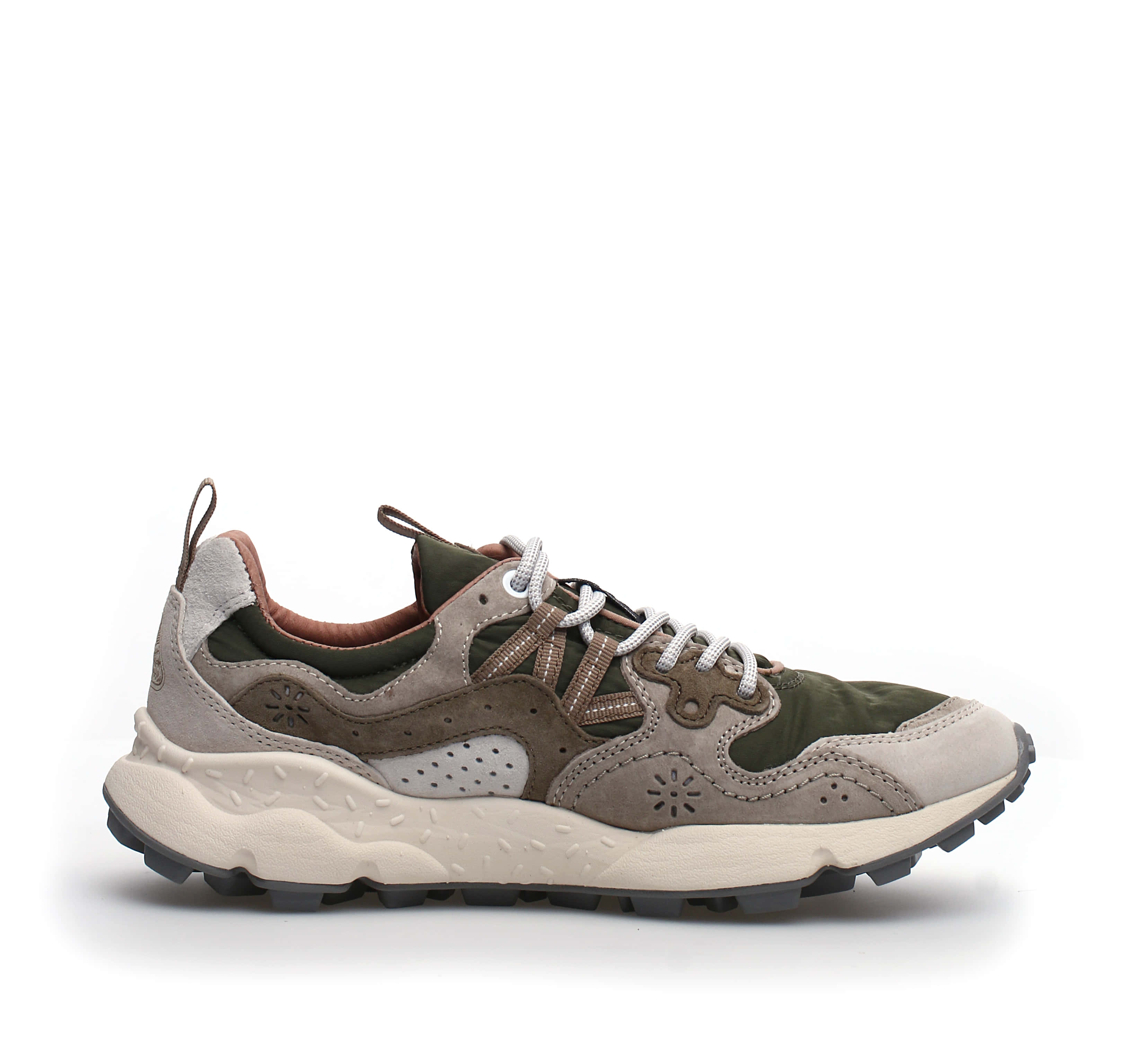 Flower Mountain Yamano 3 Uni off white - military - green