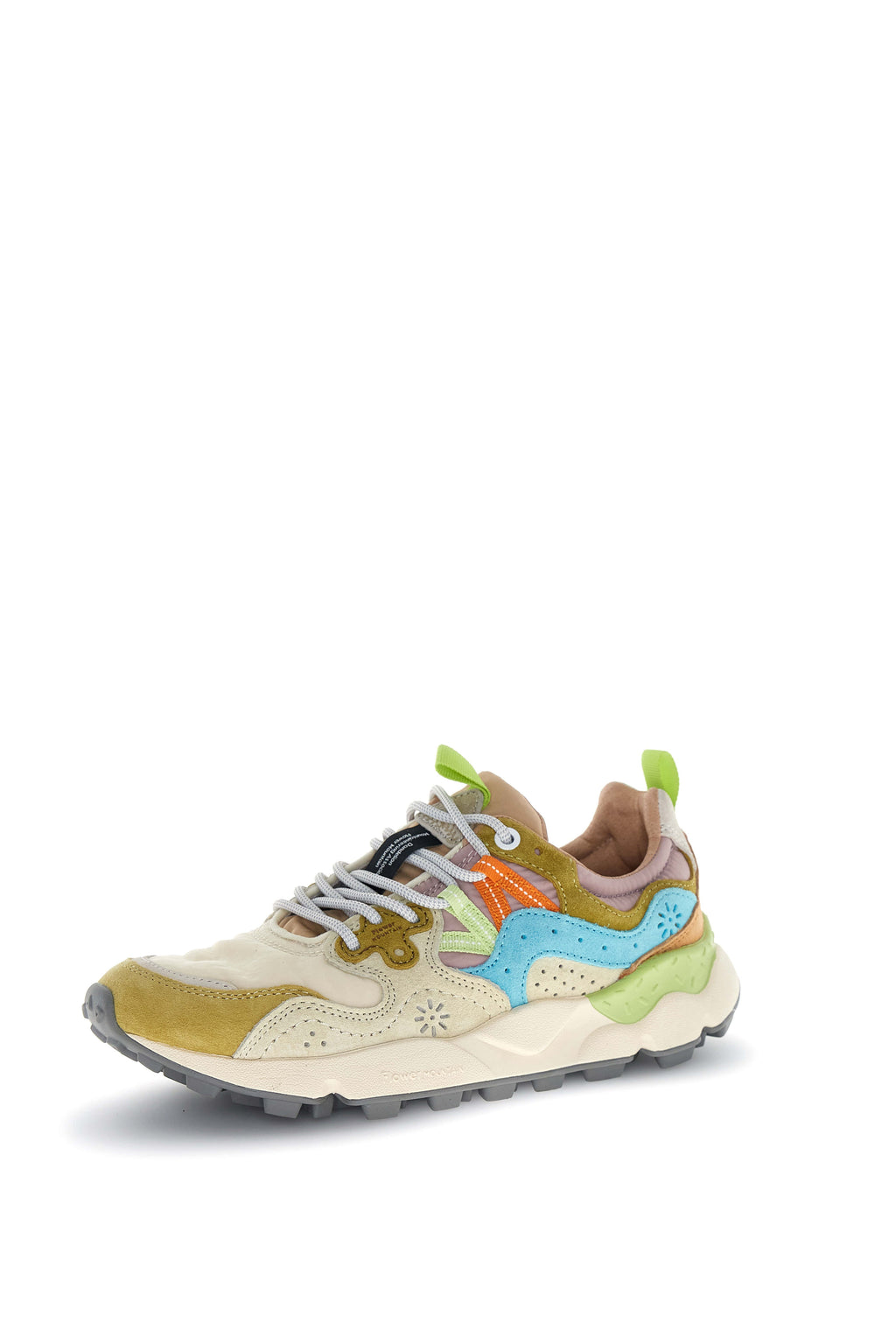Flower Mountain Yamano 3 woman cream - milk- light blue