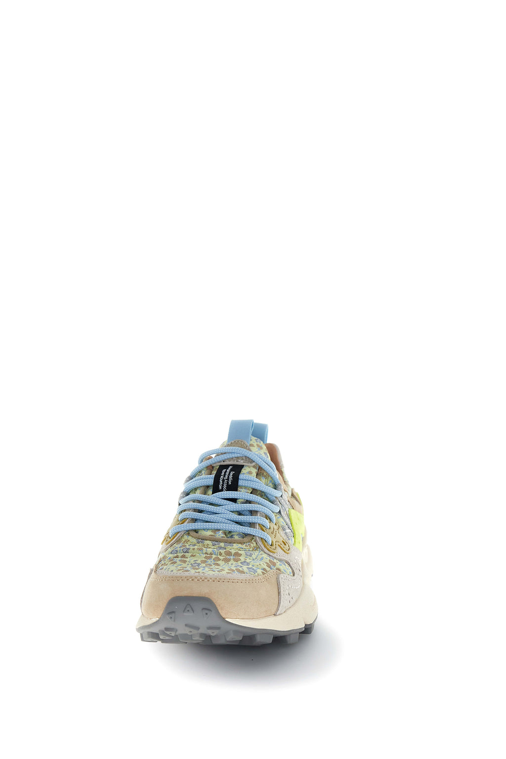 Flower Mountain Yamano 3 woman cream - white - yellow fluo