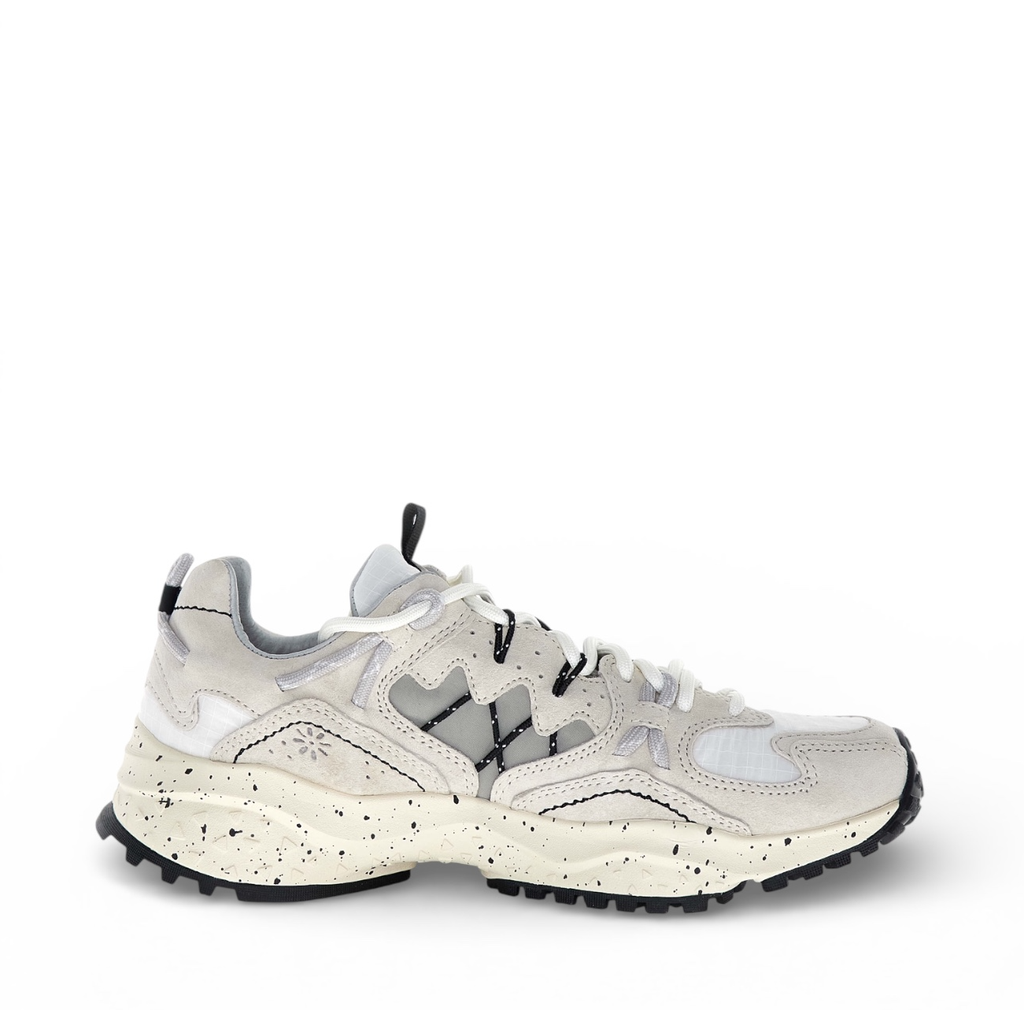 Flower mountain Yamabushi Uni cream - off white - black