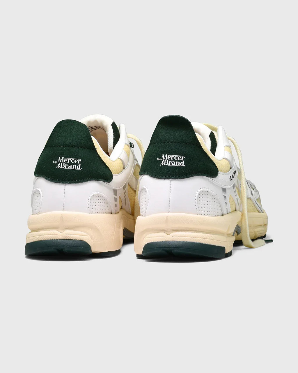 The Mercer brand The Re-Run Vintage nappa white/green